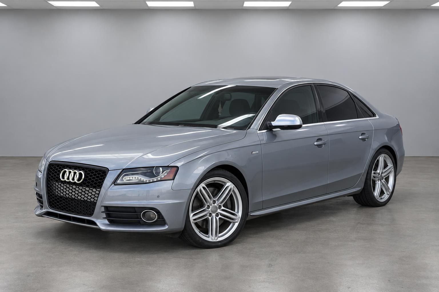 2011 Audi S4 quattro, front three-quarter