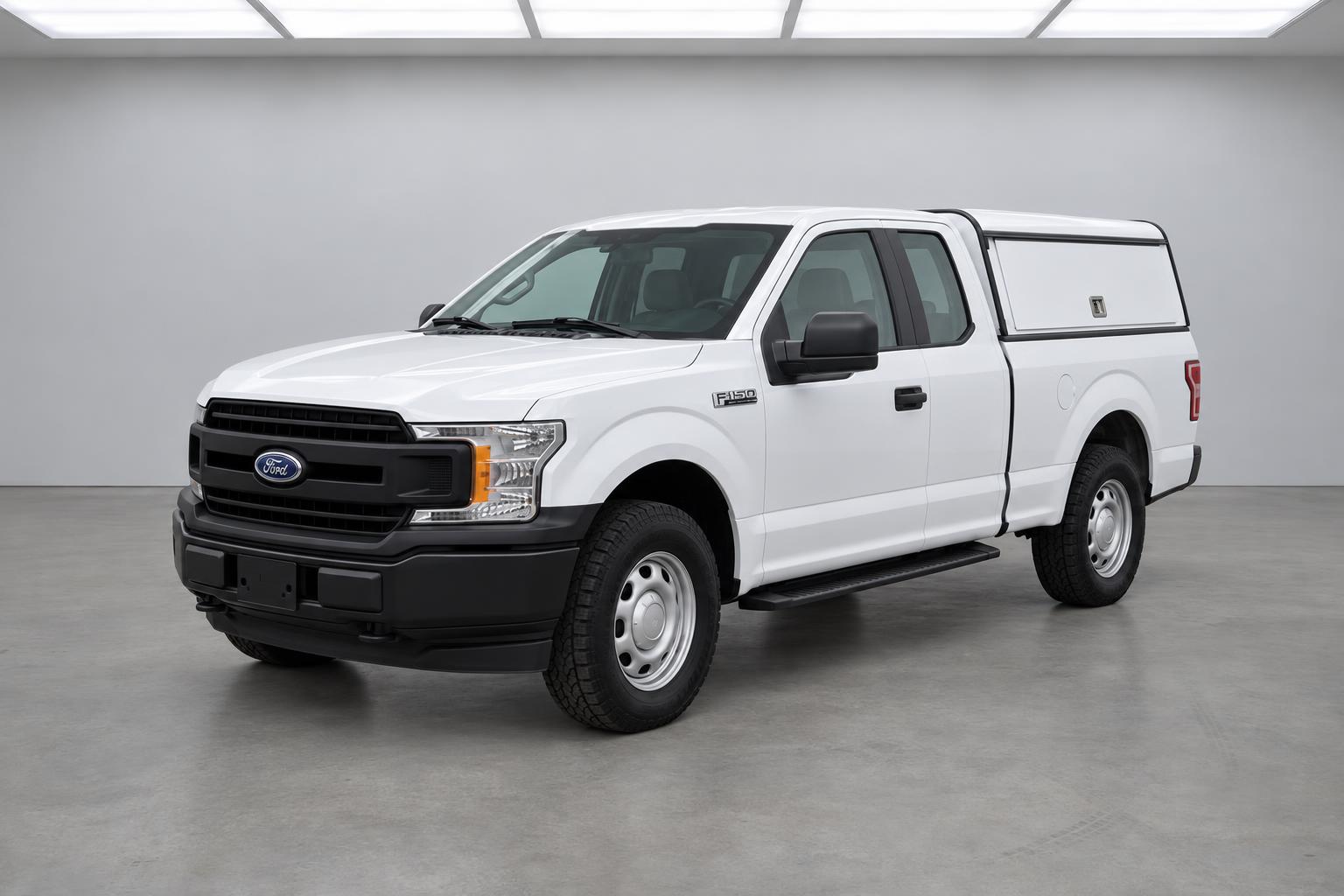 2019 Ford F-150 XL, front three-quarter