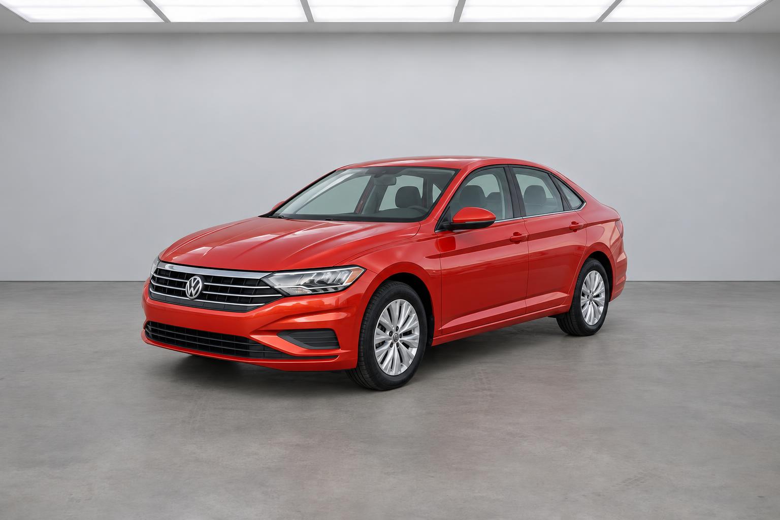 2019 Volkswagen Jetta 1.4T S, front three-quarter