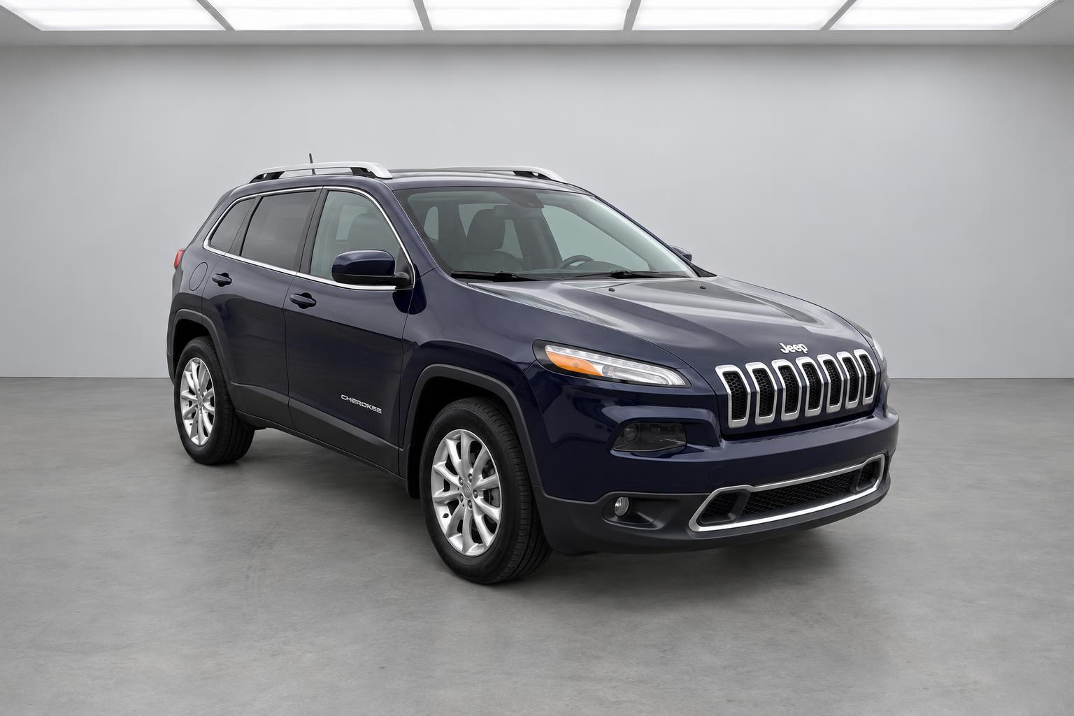 2014 Jeep Cherokee Limited, front three-quarter