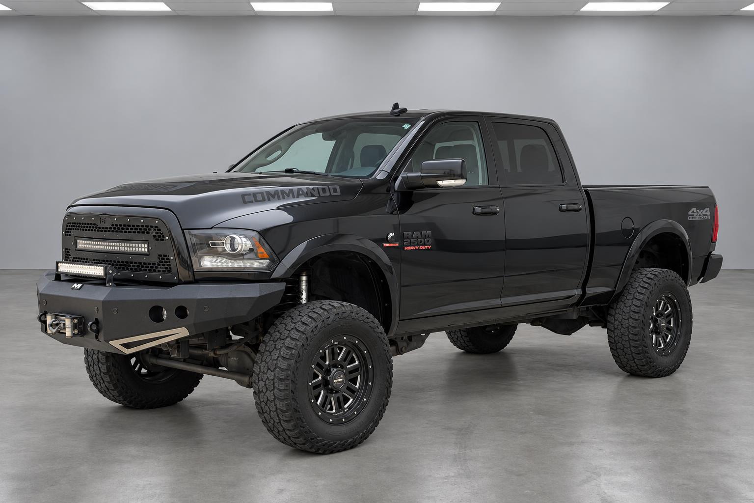 2017 Ram 2500 Laramie, front three-quarter